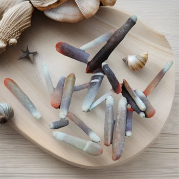 Natural shell conch sea chrysanthemum root sea chrysanthemum DIY handmade material jewelry accessories decorative shell painting