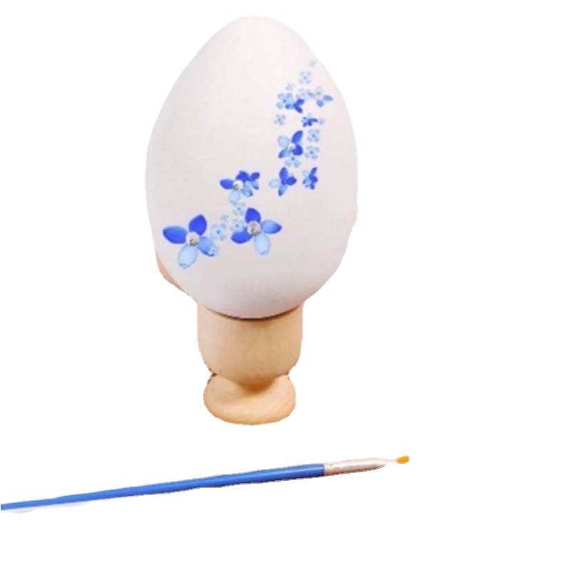 10cm Easter egg painting white eggshell simulation diy jewelry stickers ins holiday decoration stall wholesale