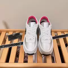 2024 Spring New Hot Style High Version Versatile Women's Genuine Leather Casual Sports Shoes Sneakers Dad Shoes