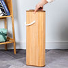 Hot pot shop storage basket bamboo folding basket dirty clothes basket straw basket storage supplies bucket box storage box finishing box