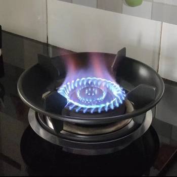 Gas stove gas stove rack thickened non-slip round pot rack natural gas stove accessories bracket windproof integrated stove rack