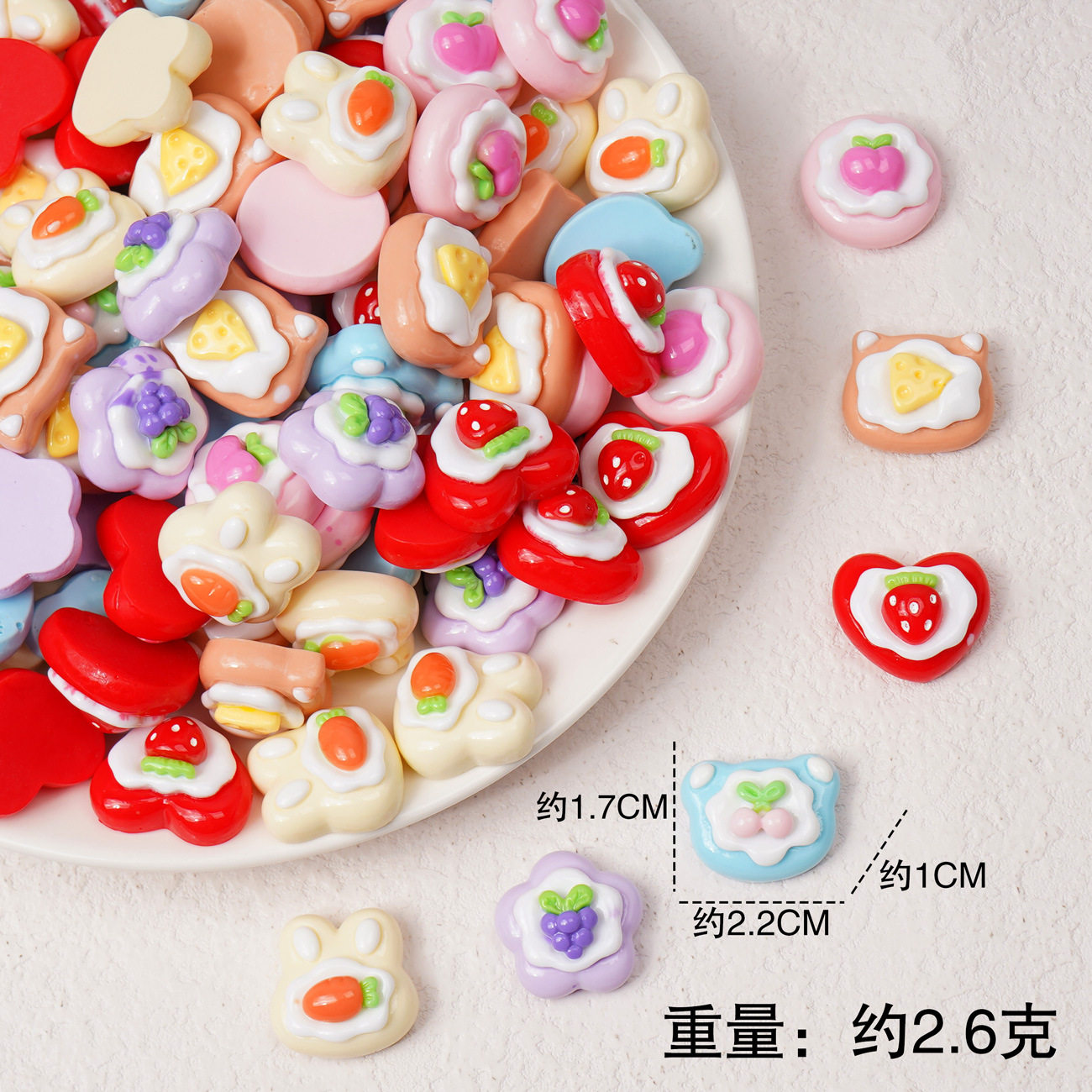 食玩小面包仿真微缩食玩小摆件树脂diy饰品配件便利店超市材料