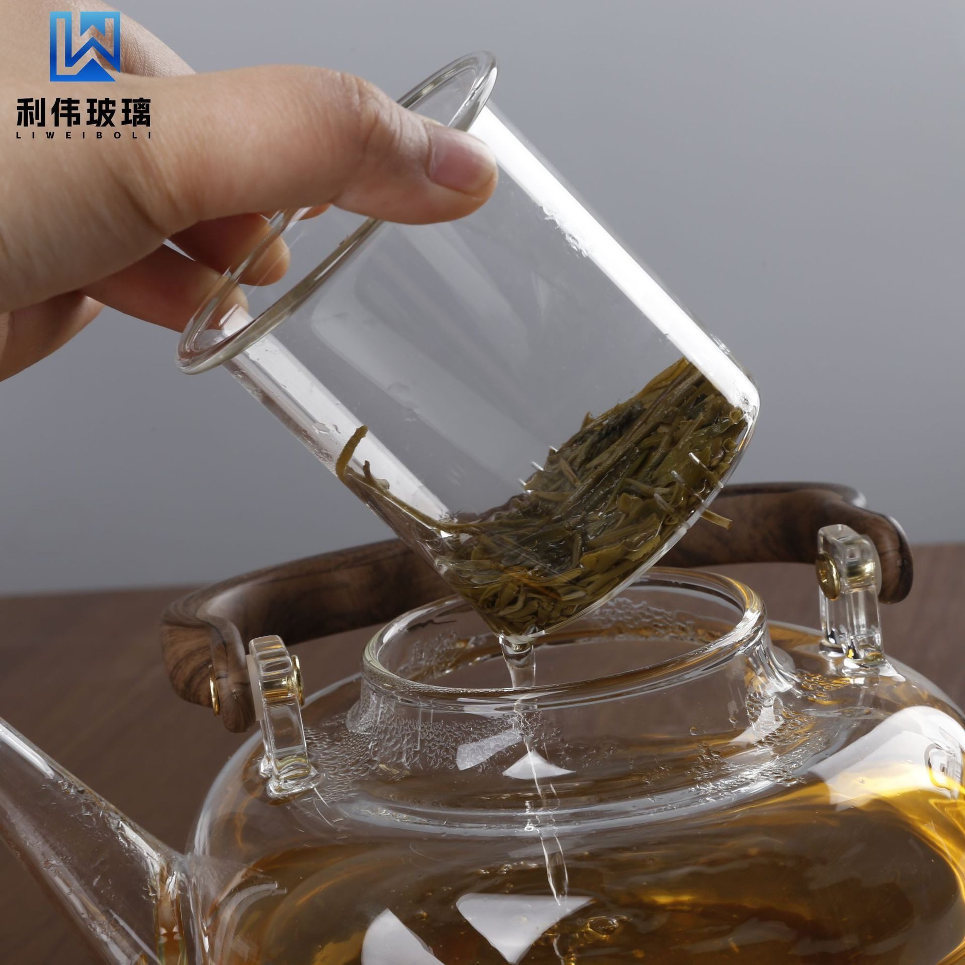 Tea Kettle for Home Use with Handle, Single Pot, 2025 New Model, High-Temperature Resistant Tea Set, Electric Ceramic Stove, Glass Water Kettle Wholesale