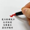 Multifunctional Vermilion Ink Calligraphy Calligraphy Calligraphy Vermilion Pen Small case Soft Head Red Ink Direct Liquid Brush