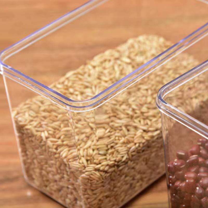 Plastic Fruit Powder Box Sealed Moisture-Proof Food-Grade Material Grain Storage Box Kitchen Storage Jar