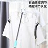 Telescopic Single Clothes Drying Rod, Clothes Hanger, Clothes Drying Rack, Clothes Drying Pole, Household Use