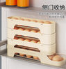 Rolling Egg Storage Box Kitchen Multi-Layer Automatic Egg Rolling Artifact Refrigerator Side Door Egg Tray Organizer Box Crisper