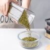 Sealed Jar Transparent Kitchen Storage Jar Dry Snacks Grain Storage Box Nuts Moisture-proof Tea Milk Powder Box