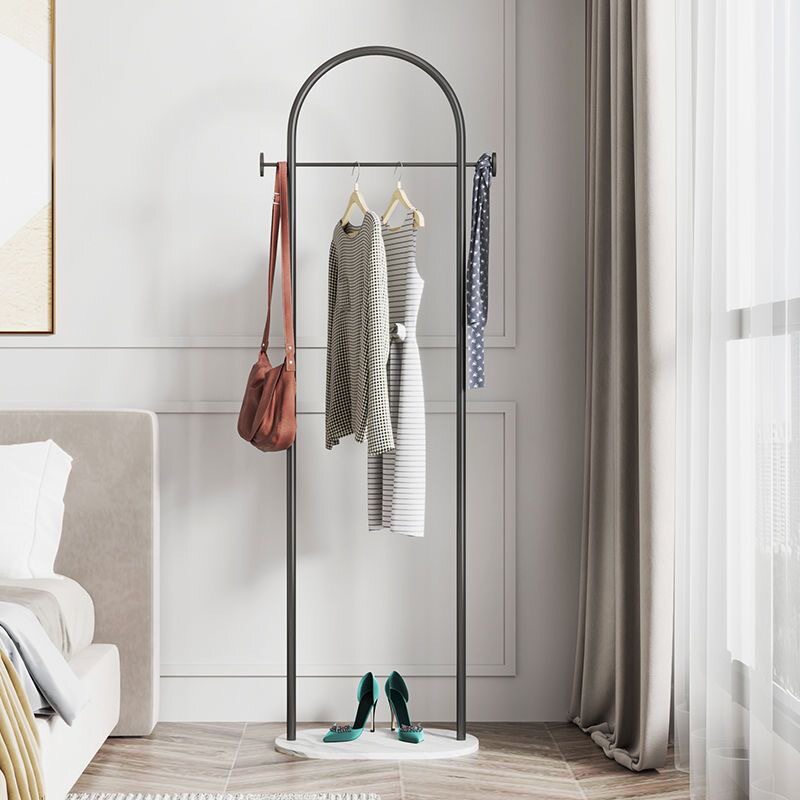 Modern Simple Bedroom Living Room Floor-standing Coat Rack Household Clothes Hanger Light Luxury Entry Door Small Clothes Rack