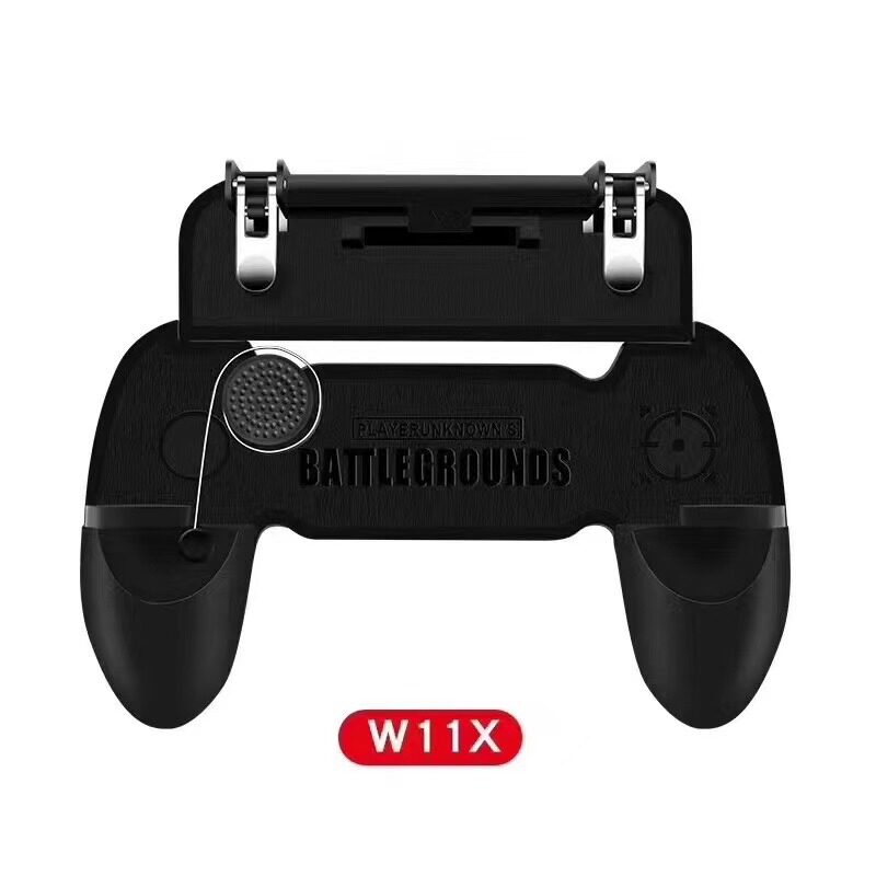 Cross-Border W10 Mobile Game Controller for Pubg, Physical Assist Shooting Button, Ultimate Gaming Device for Mobile Games