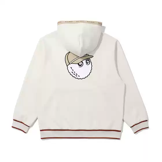 25 Golf Wear Autumn and Winter Men's Golf Logo Color Matching Hooded Breathable Pullover