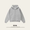 Tops-melange gray (fleece-lined)