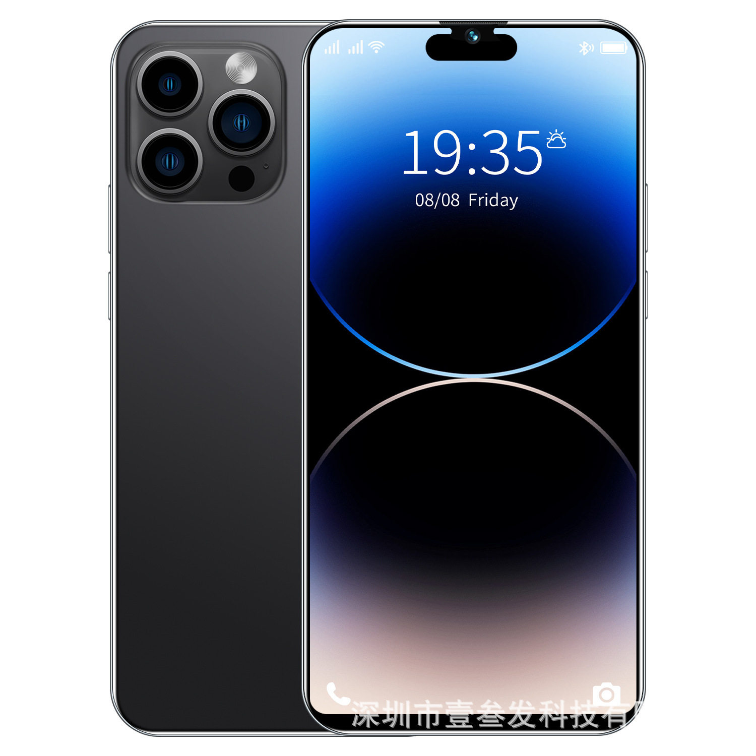 新款跨境手机i15 Pro MAX 16+1TB高清大屏现货外贸安卓新智能手机