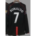 0708 man l away game printed no. 7 + 2 armbands