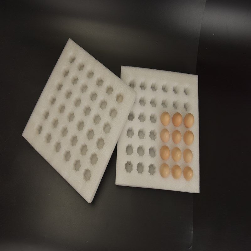 EPE Pearl cotton egg tray shockproof logistics foam packaging foam cotton manufacturer Pearl cotton packaging material