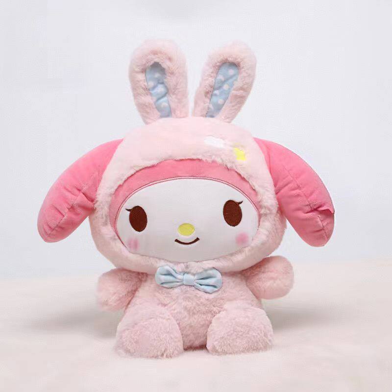 40厘米12寸大号毛绒玩具地推礼品娃娃婚礼互动公仔玩具活动定logo