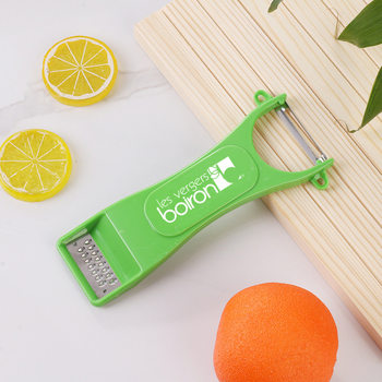 Customized Multifunctional Kitchen Fruit Peeler, Dual-Purpose Peeling Knife, Promotional Advertisement, Can Be Printed on It