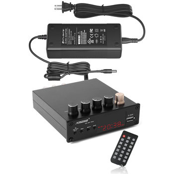 300W Bluetooth stereo amplifier 2.1 channels, digital amplifier receiver, subwoofer with remote control