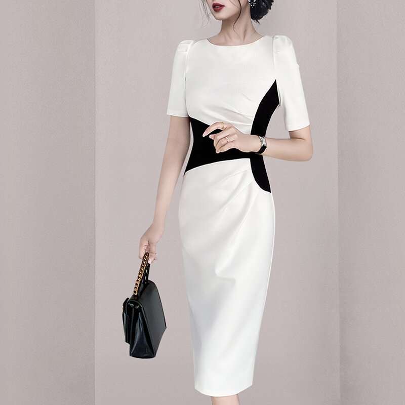 Chỉ Size M Sale Sốc: Váy Đầm Liền Thân Nữ Qienor Dáng Ôm Body Gợi Cảm Sexy Hàng Mùa Hè Thời Trang Nữ Đồ Công Sở Chất Liệu G03 Sản Phẩm Mới, (Miễn Phí Vận Chuyển Toàn Quốc).