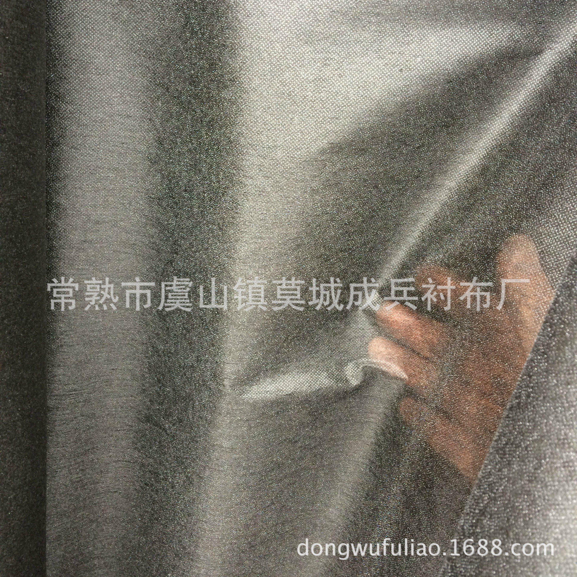 Factory spot long chemical fiber polyester lining non-woven lining hard strong adhesion epaulettes bag hat handmade non-woven lining