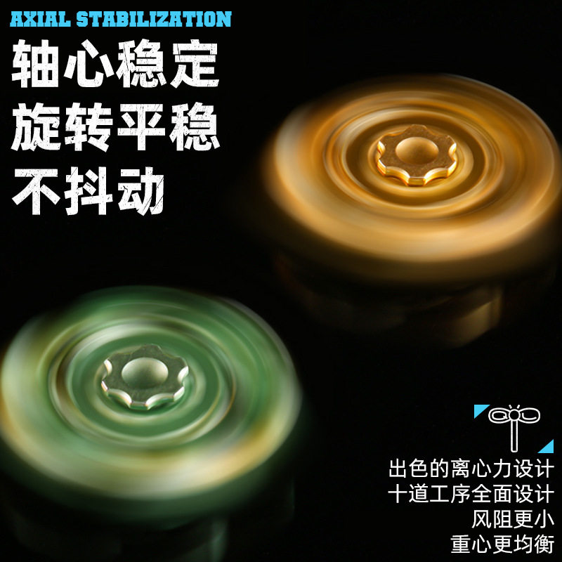 Internet Celebrity New Product, Finger Rotating Magnetic Fingertip Gyro, Decompression Creative, Cool and Fun Transforming Boy Toy