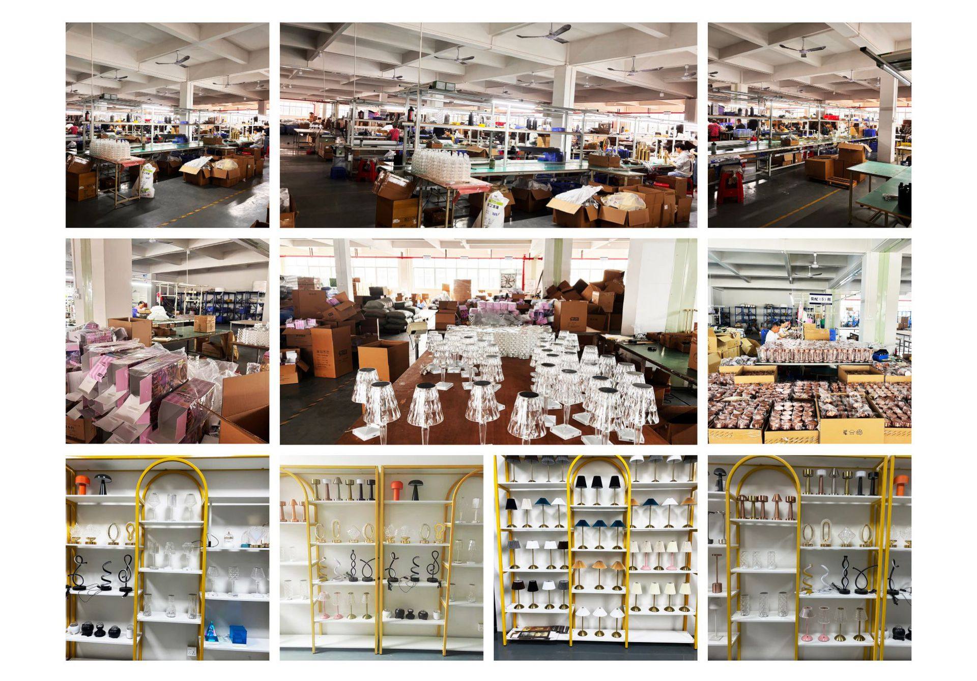 灰白色简约照片店铺宣传横版拼图