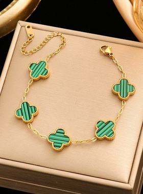 外贸手链轻奢钛钢简约