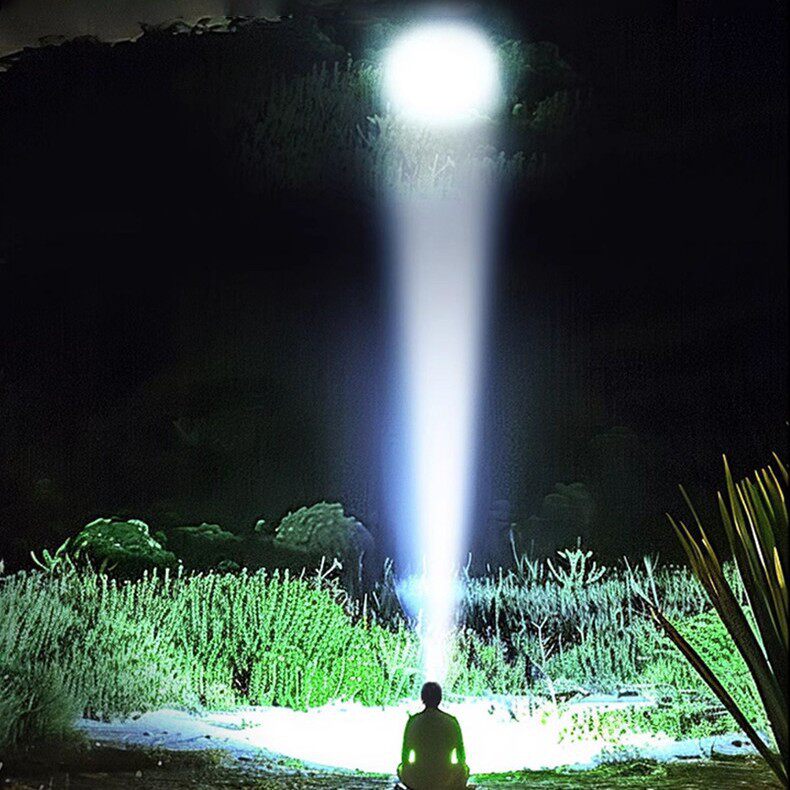 Led Strong Light Long-Range Headlight Long-Lasting Night Fishing Miner's Lamp Outdoor Camping Style Rechargeable Searchlight Head-Mounted Flashlight
