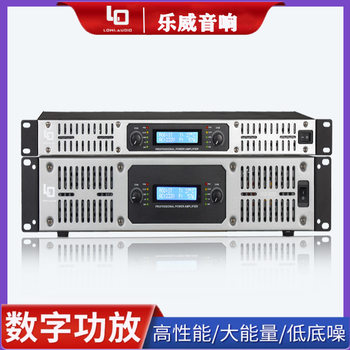 Digital Power Amplifier for Home and Stage Performance Dual-Use 2-Channel 800W Lossless Hifi Sound Quality