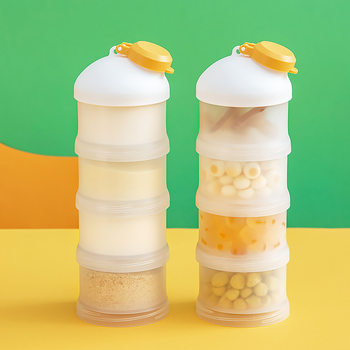 Baby Milk Powder Box Portable Outgoing Sub-box Storage Tank Supplementary Food Baby Rice Nink Box Sealed Sub