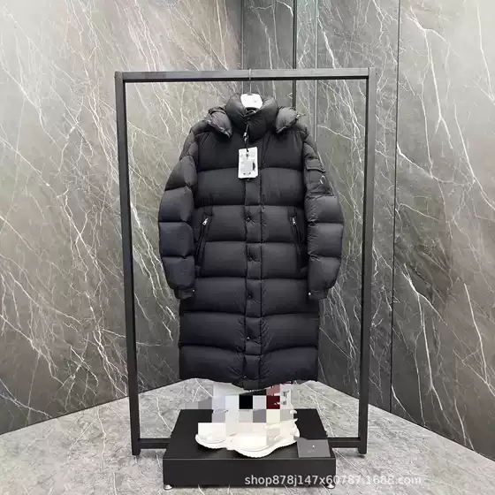 Long down Jacket Mengjia Maya Matte Unisex Long Coat Mengjia Hanoverian Winter High-End