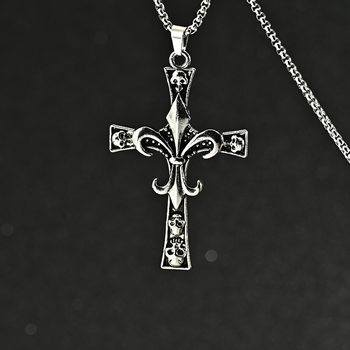 Cross-Border Fashion High-End Skull Alloy Series Personalized Niche Light Luxury Versatile Titanium Steel Necklace Sweater Chain Jewelry