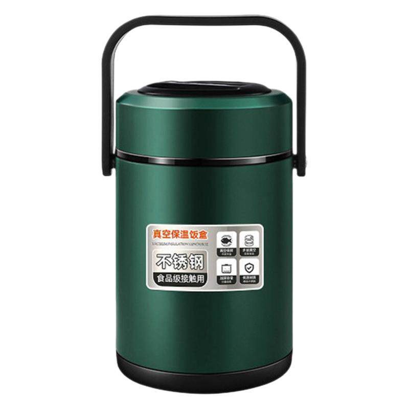 Carefully Selected 316 Stainless Steel Insulated Pot, Large-Capacity Insulated Bucket for Office Workers, Three-Layer Vacuum Portable Insulated Lunch Box