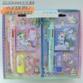Unicorn 6-Color Pen Notebook Set