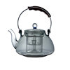 High Borosilicate Glass Teapot for Brewing Tea, Electric Ceramic Stove, Heat-Resistant Glass Teapot, Dual-Purpose Steaming and Cooking Teapot, Thickened Handle Teapot