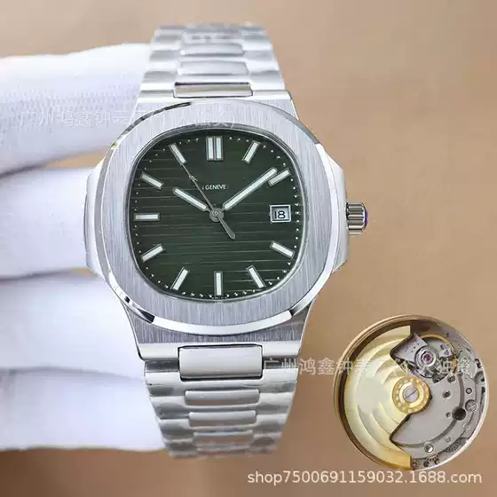 Foreign Trade Japan Patek Nautilus 5711 Series Men's Watch Fully Automatic Mechanical Grenade Steel Strap Men's Watch Wholesale