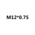 Арбуз красный M12*0,75