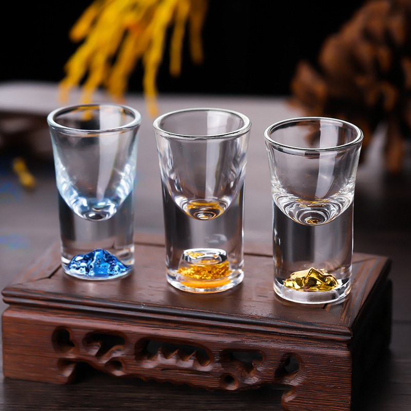 b52 swallow cup crystal Jinshan liquor Cup bullet Cup gold foil spirits Cup cocktail Cup shot Cup factory wholesale