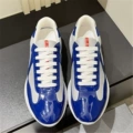 Sapphire blue patent leather