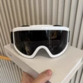 White frame, black-gray lens