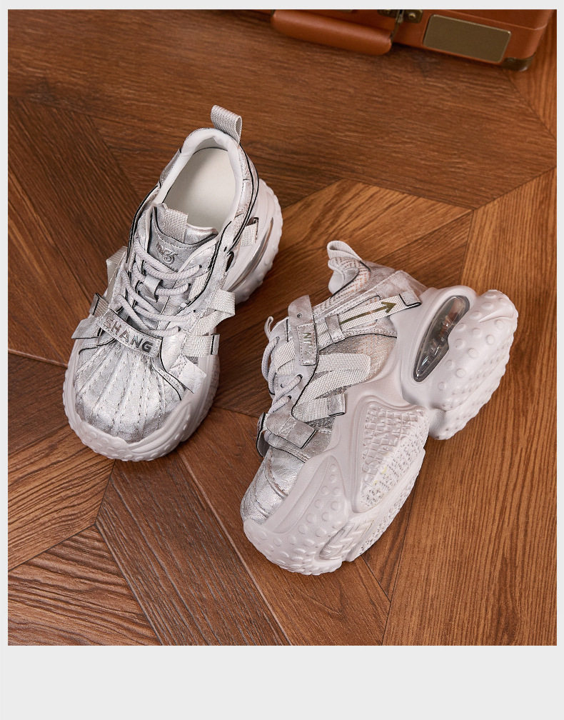 Giày sandal cao gót nữ hở mũi quai ngang dây buộc gót siêu cao 8 cm — Trắng, Bạc chi tiết 19