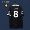 2526 chelsea away black number 8 + with double premier league chapter