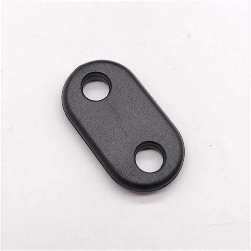 Plastic Double Hole Rope Buckle PVC Soft Rubber Round Hole Adjusting Shoelace Cat's Eye Buckle Plastic Pig Nose Spring Buckle