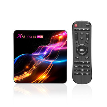 X88 Pro 14 Max Android Set-Top Box Rk3528 Android 13 4g/32 Dual Wifi Bluetooth Tvbox