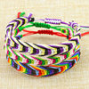 Cross-Border New Bohemian Style Colorful Braided Bracelet Ethnic Style Rainbow Braided Bracelet Manufacturer Ready Stock