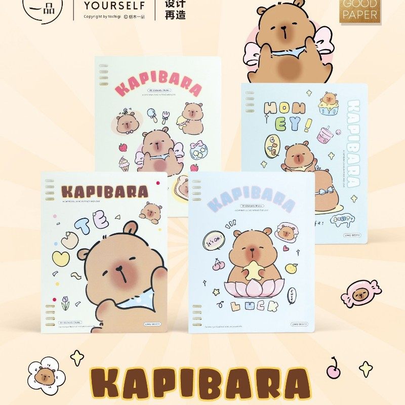 カピバラ-B5（8穴横線）