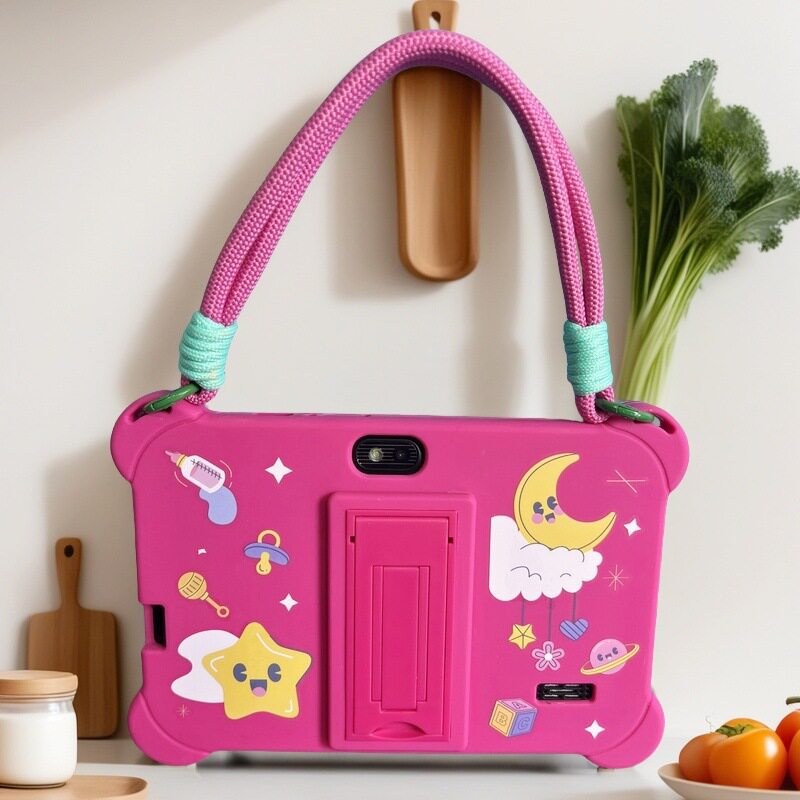 定制新款儿童学习平板电脑 安卓WiFi软件下载游戏爱娃娃跨境外贸