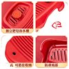 Red Festive Washboard for Wedding Home Use Thickened Plastic Washboard Can Be Hung for Bride Dowry Laundry Washboard