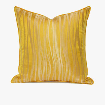 Large Bed Cushion Bag Simple Modern Luxury Gold Stripesd Model Room Living Room Bay Window Sofa Pillow Dropshipping