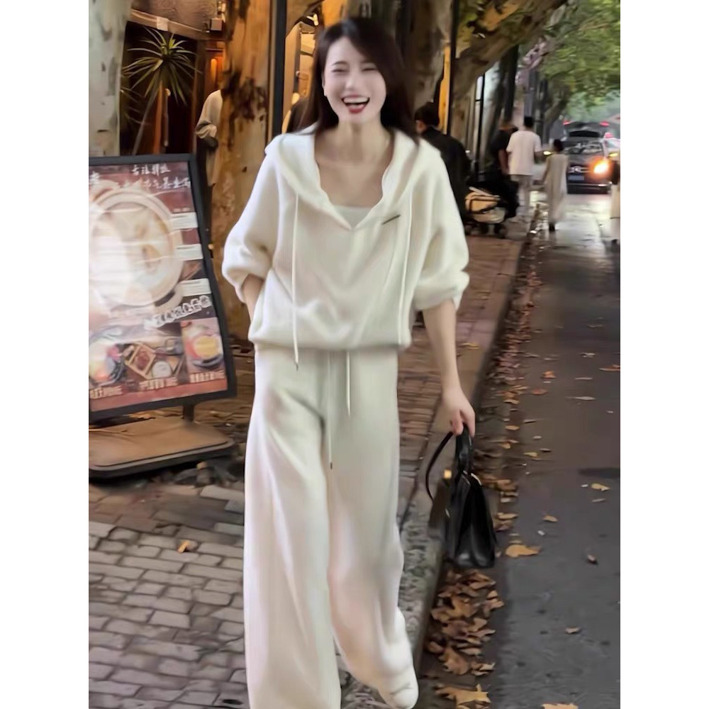 Đồ Bộ Nữ Cả Bộ 2 Món Cổ Chữ V Hàng Mùa Xuân Thu Đông